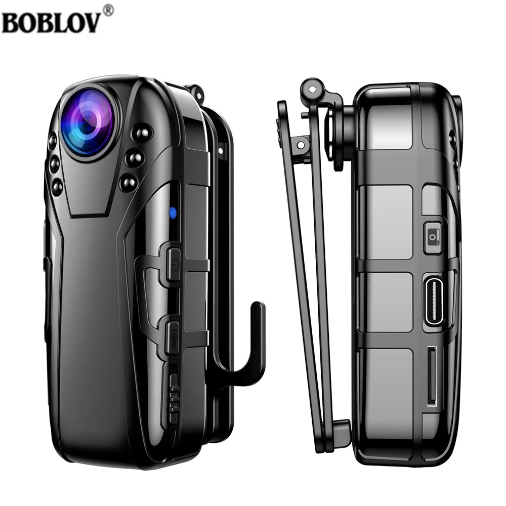 Boblov L02 1080P Full HD con Visión Nocturna, 125 grados.