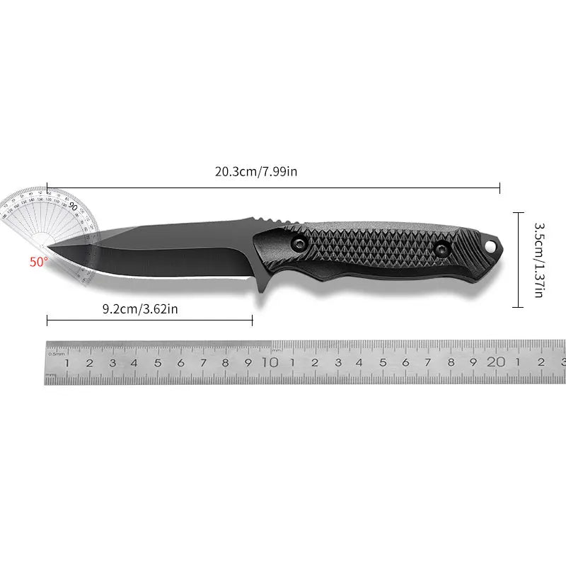 Navaja Cuchillo Táctico Militar con funda