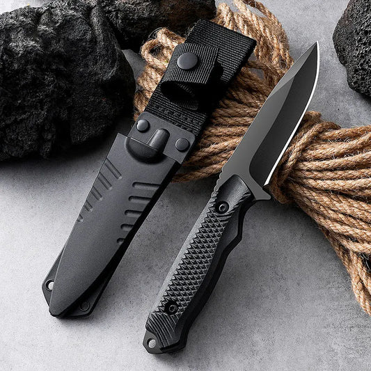 Navaja Cuchillo Táctico Militar con funda