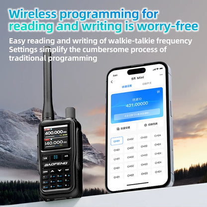 Baofeng UV 5RMINI Radio Walkie Multibanda