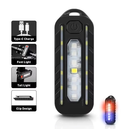 Linterna LED de pecho con regulador de Intensidad y Luces Policiales