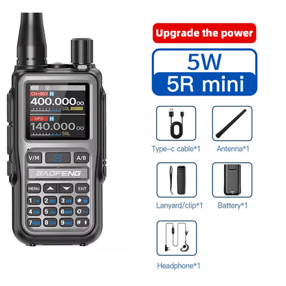 Baofeng UV 5RMINI Radio Walkie Multibanda
